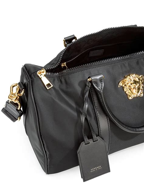 mens versace duffle bag|versace men's shoulder bag.